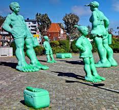 Reisende Riesen im Wind